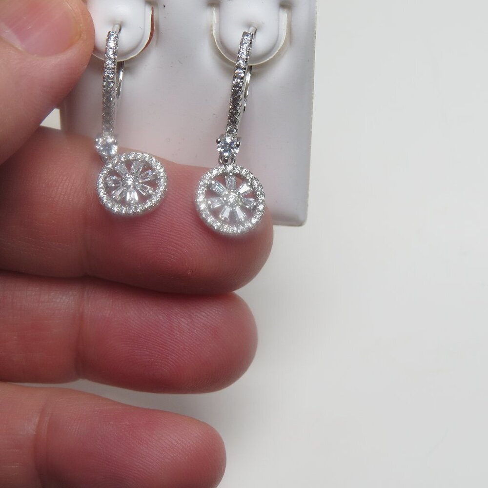 Sterling Silver Earring Hand Crafted Dangling